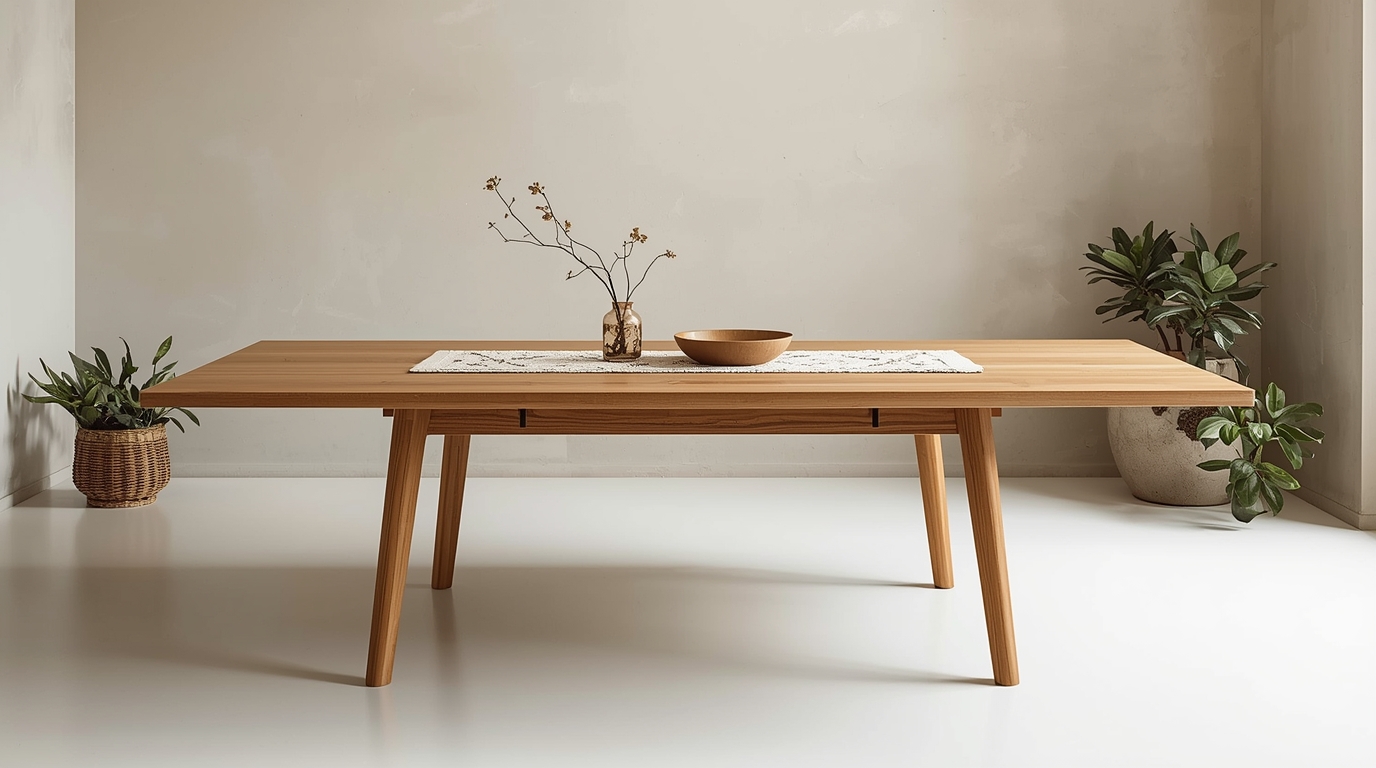 Contemporary Ash Extension Table by Phythvrslyx
